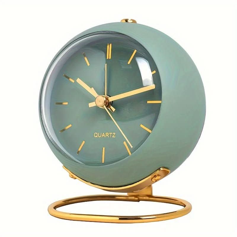 Timeless Charm Alarm Clock with Quiet Operation