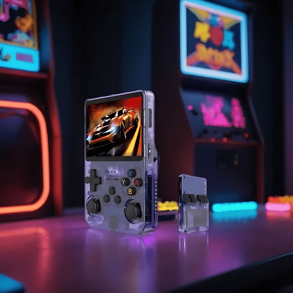 Classic Portable Gaming Device with 20,000 Games & 3.5" Screen