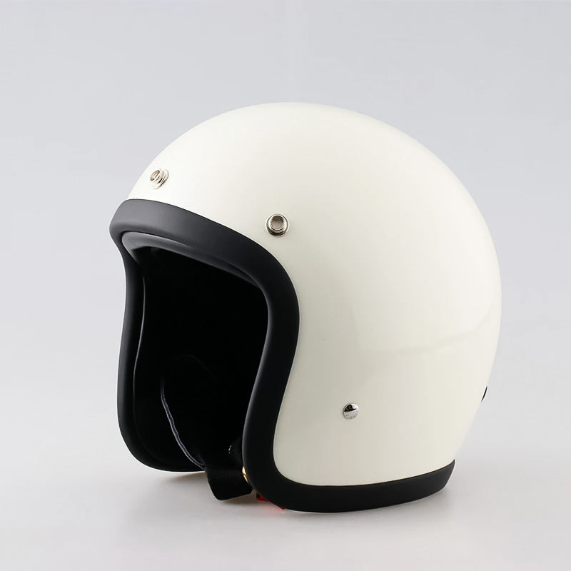 Lightweight Low Profile Motorcycle Helmet – Retro Style, DOT & ECE Approved