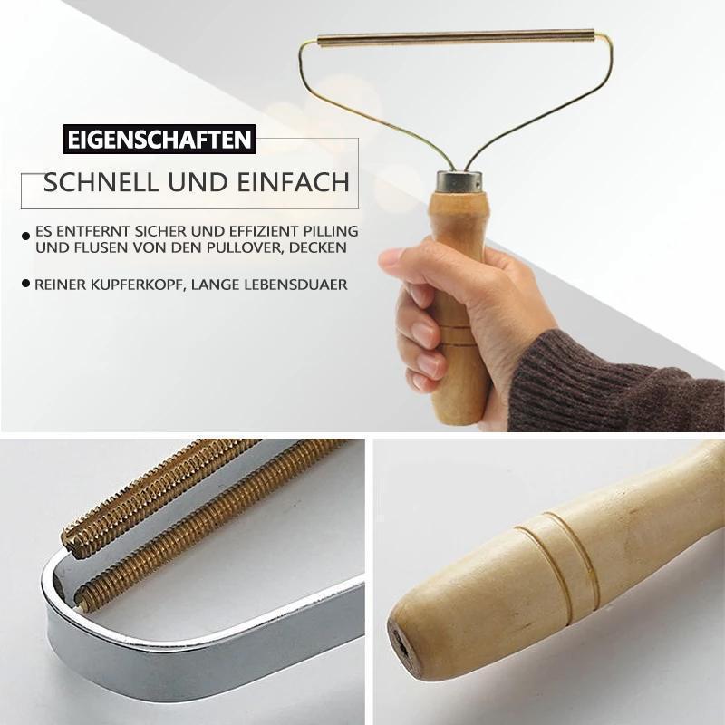 Manual Lint Remover with Copper Head – Efficient Tool for Hair and Lint