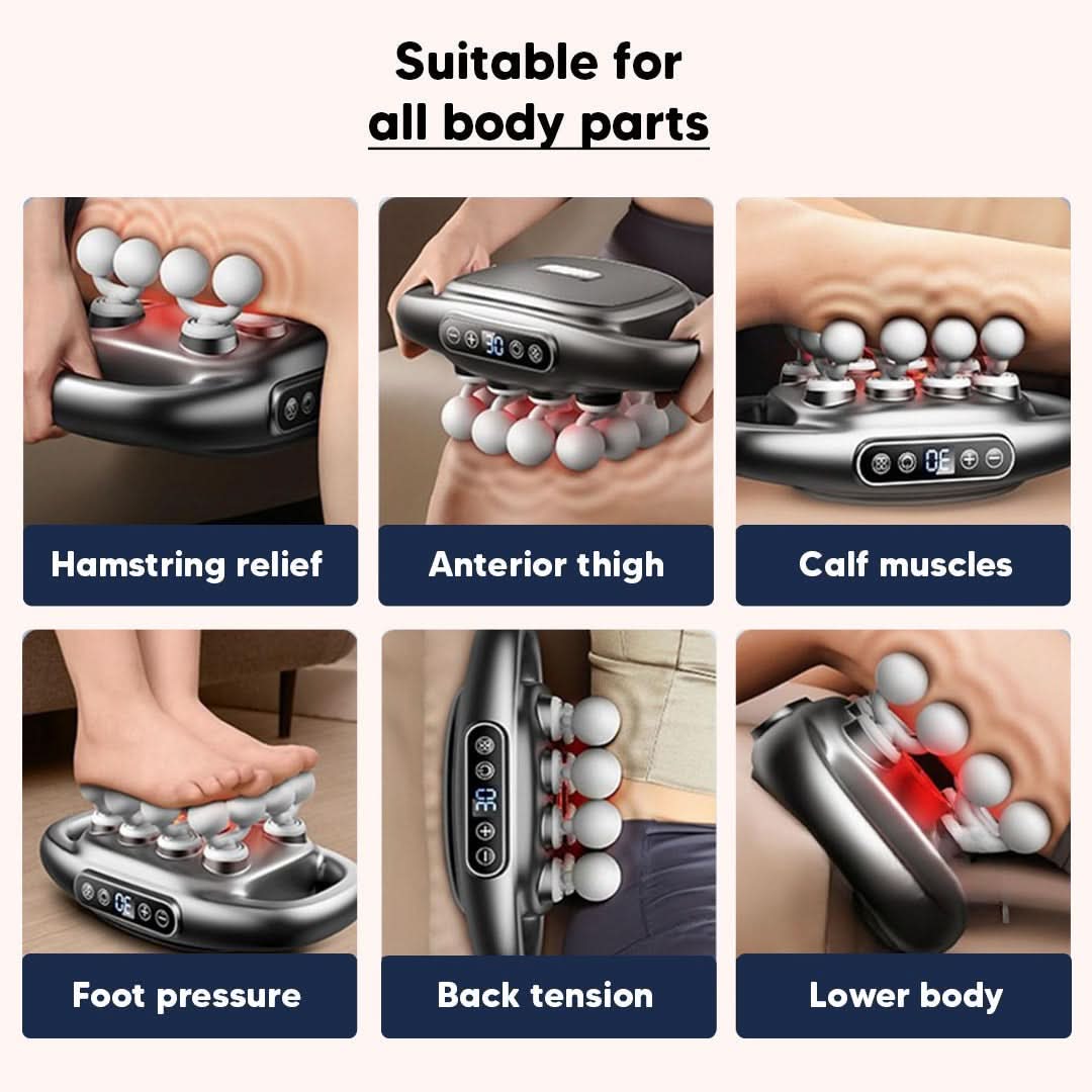 Revitaluxe Deep Tissue Massager with 16 Nodes & Heat Therapy