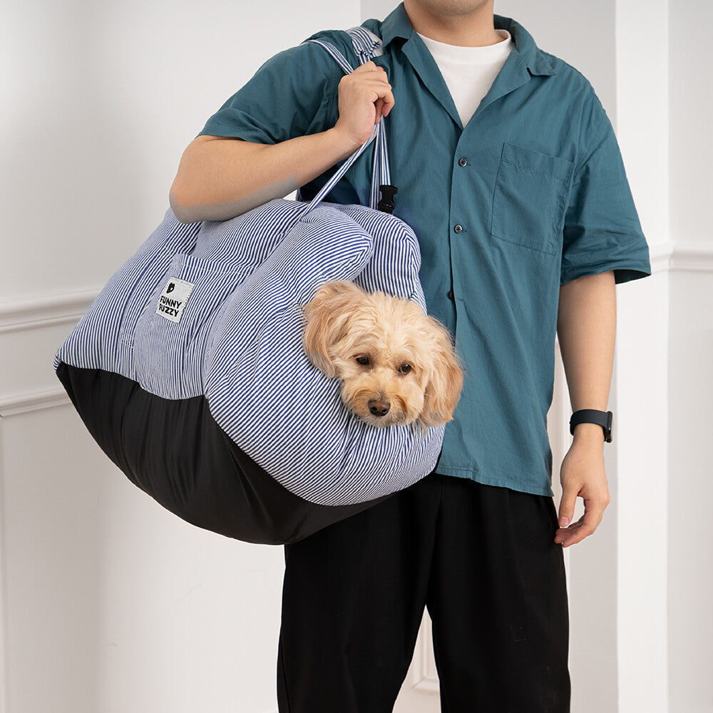 Adjustable Safety Straps Pet Car Seat Bed – Cozy Travel Bolster