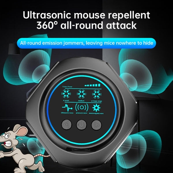 Ultrasonic Mouse Repeller – Silent Plug-In Device for 3200 sq ft Area