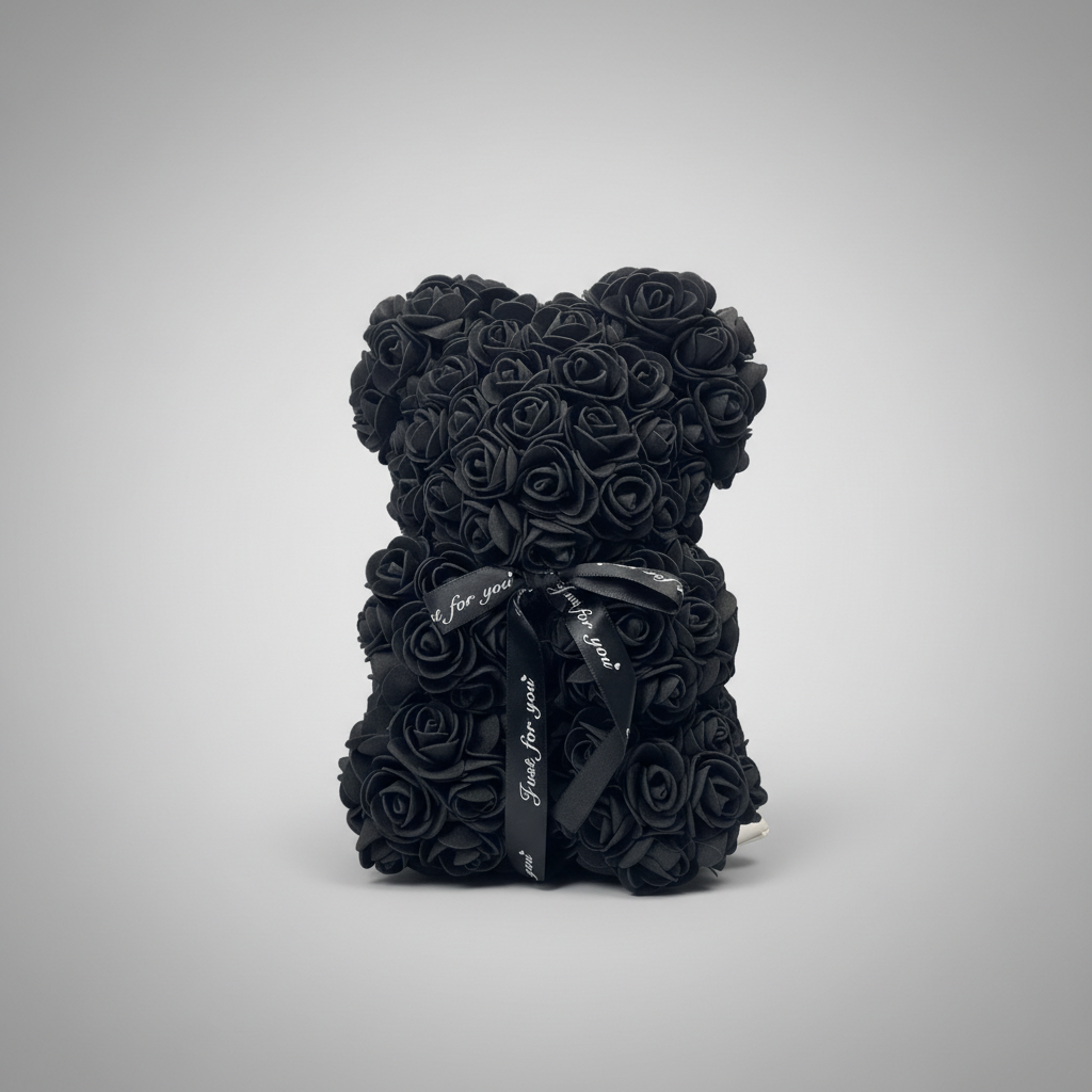 Blossom Teddy: Elegant Floral Keepsake for Special Occasions