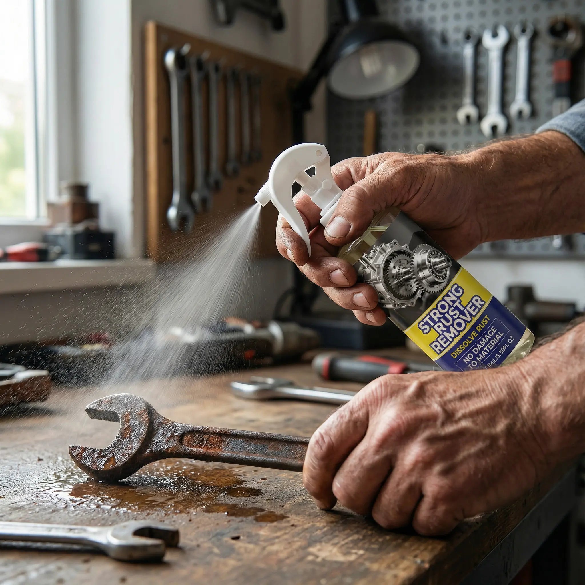 Quick Rust Dissolver Spray – Effortless Metal Restoration
