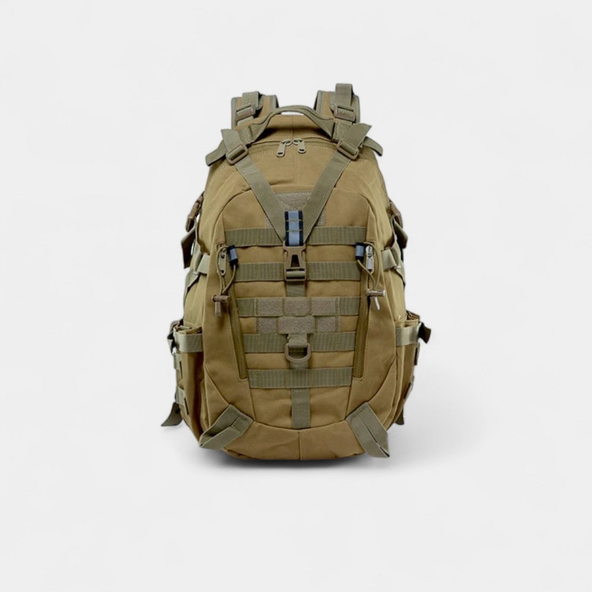 Tactical 40L Backpack with MOLLE System & Water-Resistant Material