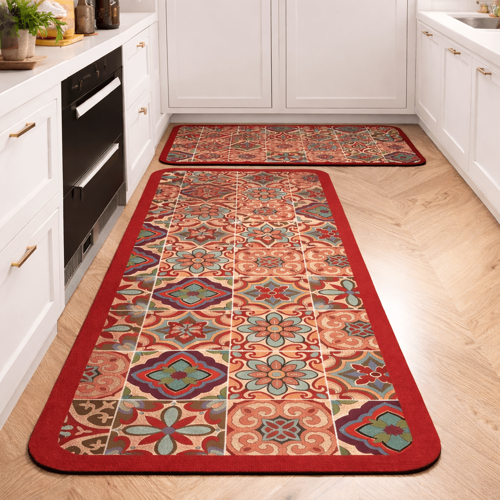 SecureStay Non-Slip Comfort Rug for Daily Living Spaces