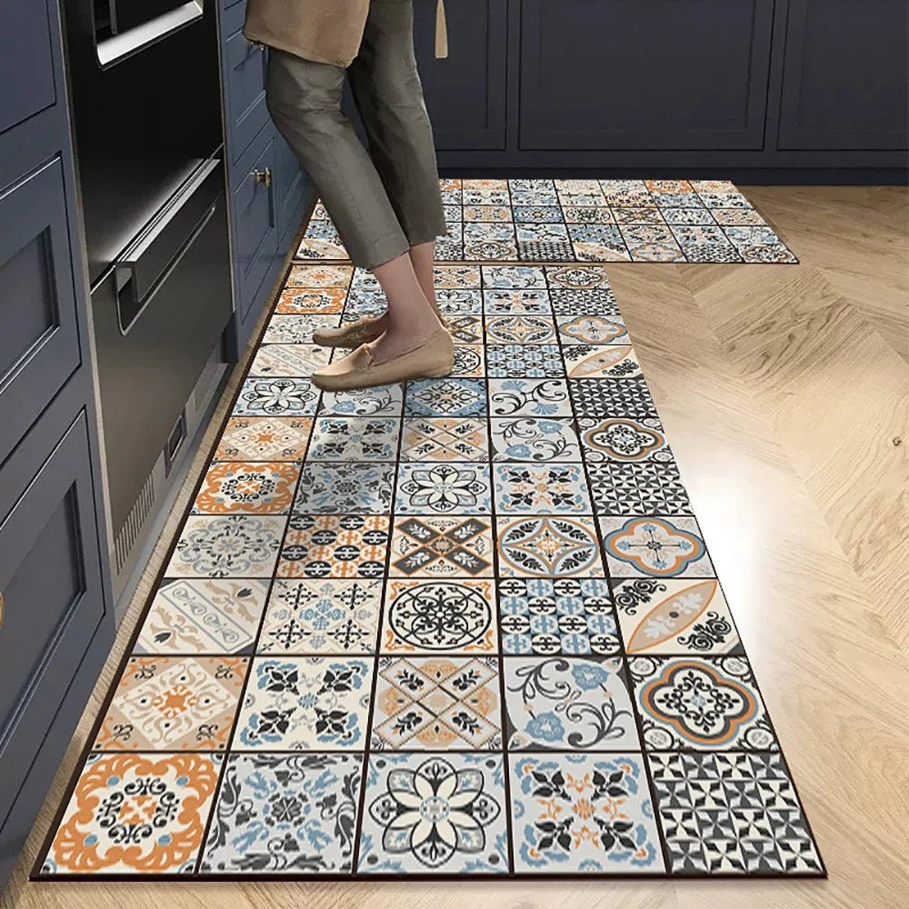 SecureStay Non-Slip Comfort Rug for Daily Living Spaces