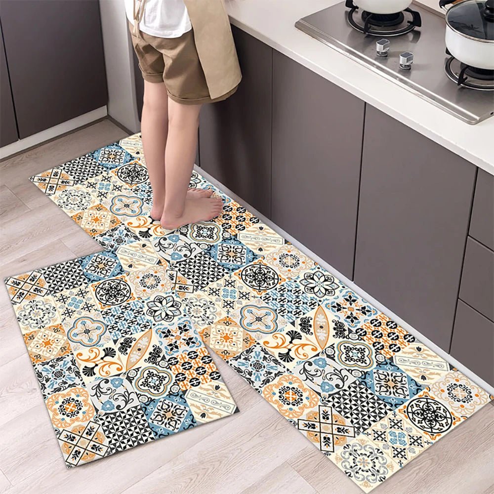 SecureStay Non-Slip Comfort Rug for Daily Living Spaces