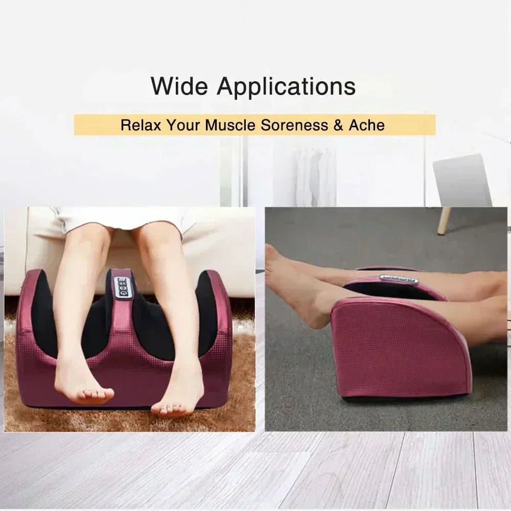 Relaxation Haven Foot Massager with Heat and 12 Massage Nodes