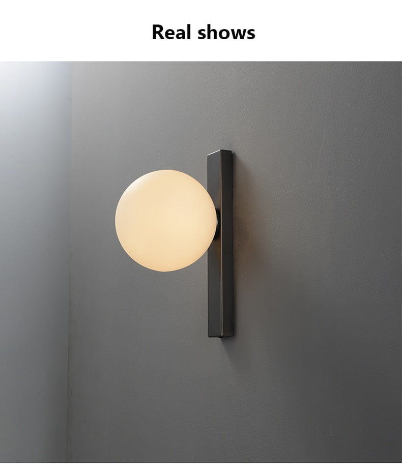 Copper Glow | Elegant LED Wall Light Fixture