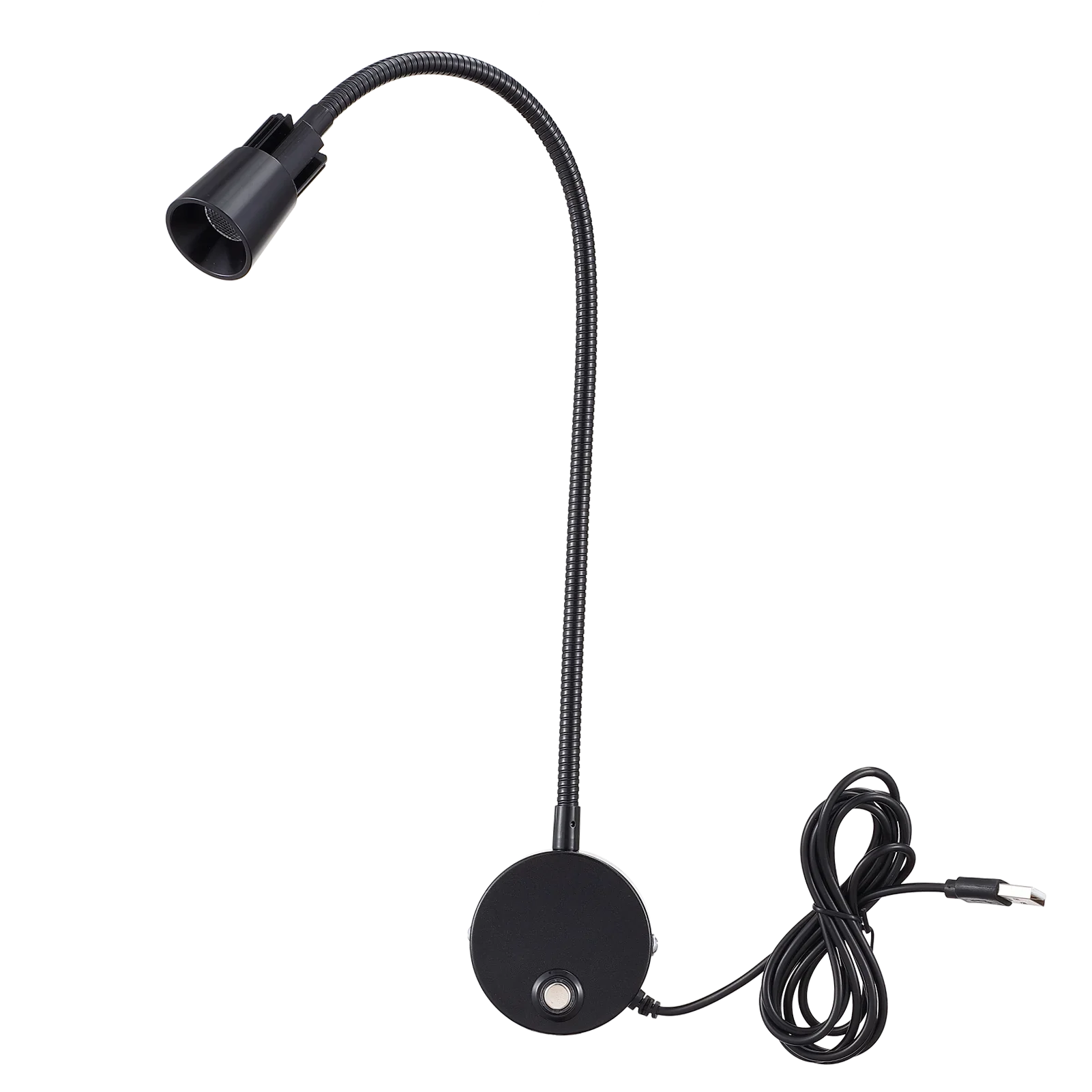 Adjustable USB Wall Lamp with Dimmable Lighting & Color Options