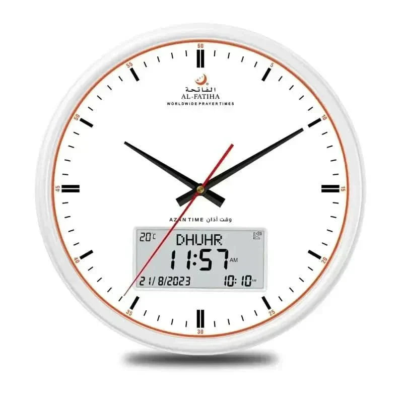 FaithSync Digital Prayer Clock with Auto Time Adjustment
