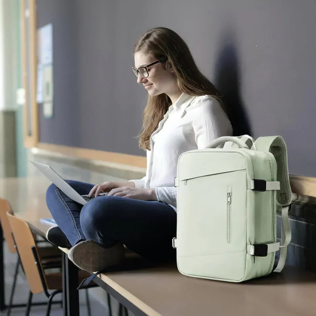 LunaVoyage Women's Versatile Travel Backpack - Sleek & Lightweight