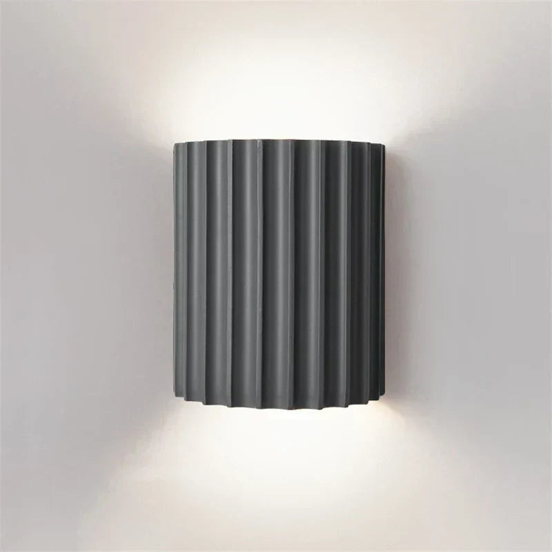 Sleek Resin Wall Light with Soft Illumination for Any Room