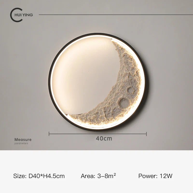 Dimmable Moon Wall Lamp