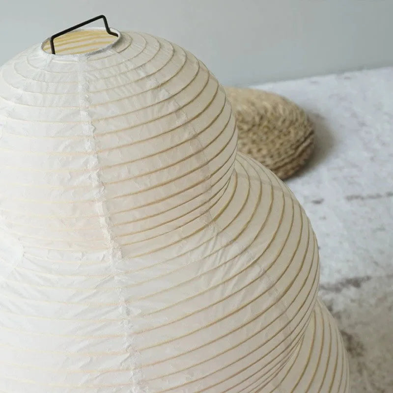 Adjustable Taavita Table Lamp made of Rice Paper, Paper Light for Office & Living Room