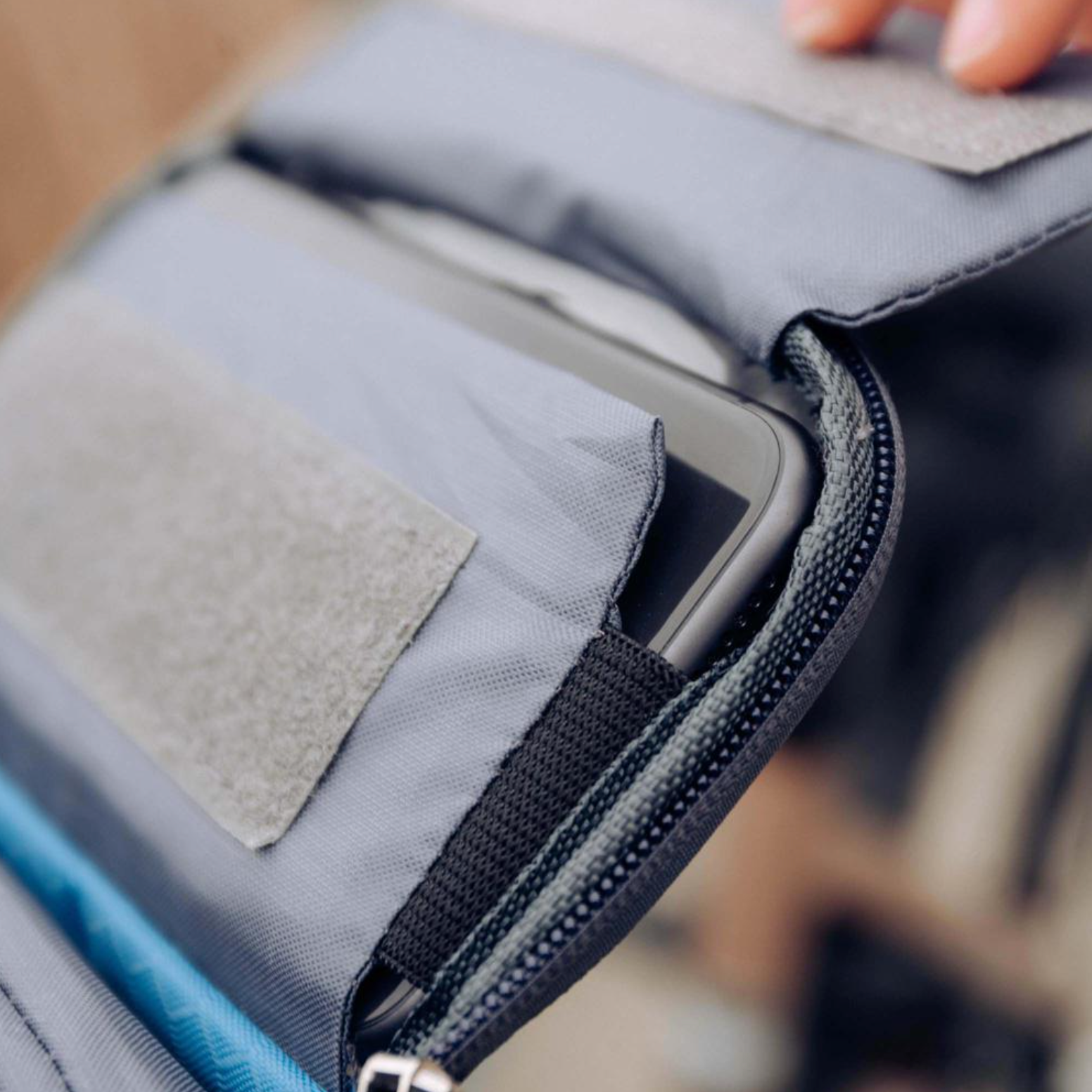 Touchscreen Bicycle Pouch for Easy Access