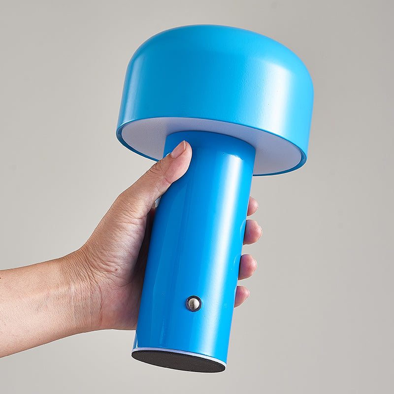 LunaGlow Wireless Mushroom-Shaped Ambient Table Lamp
