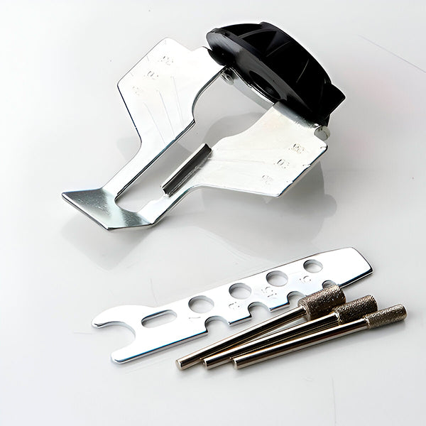 Chainsaw Blade Sharpener with Built-in Sharpening Tool
