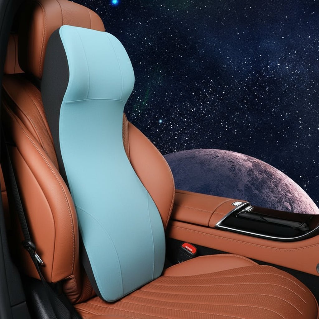 ComfyDrive Memory Foam Car Neck & Back Support System