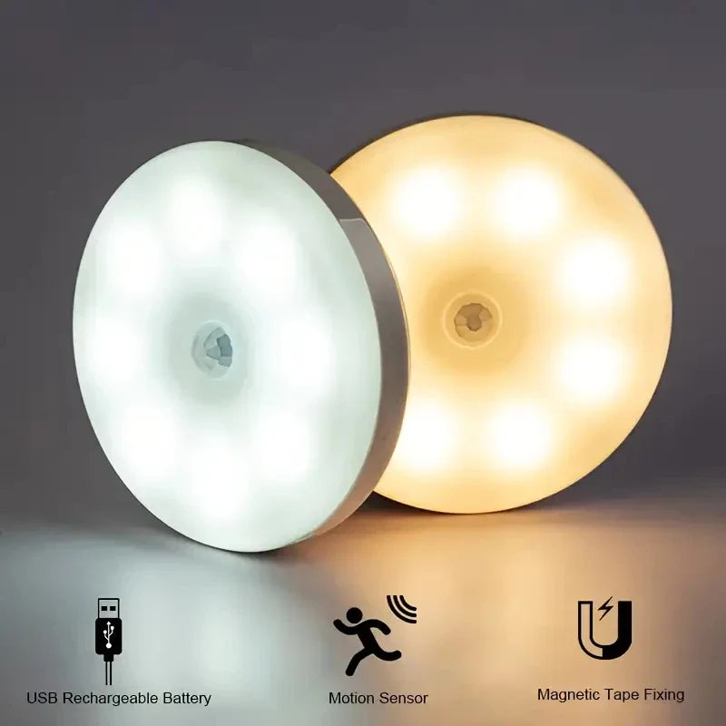 Smart Motion-Activated LED Night Lamp for Any Room