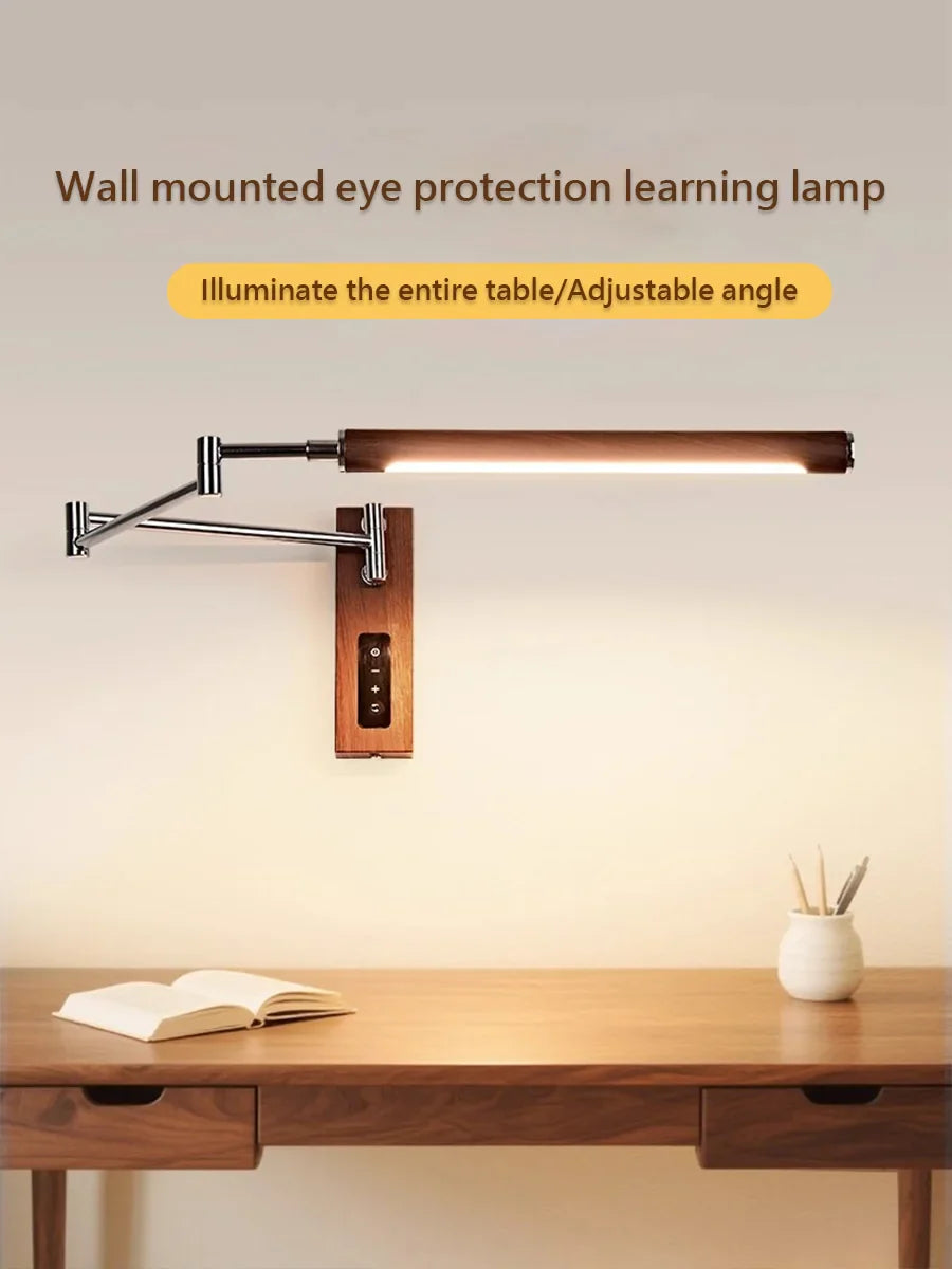 Elegant Adjustable Wall Lamp for Cozy Reading Spaces