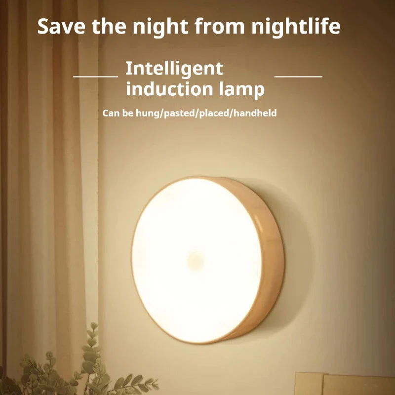 Smart Motion-Activated LED Night Lamp for Any Room