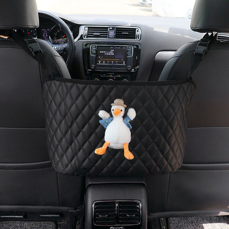 Center Console Car Seat Organizer – Sturdy Storage Solution, Simple Installation