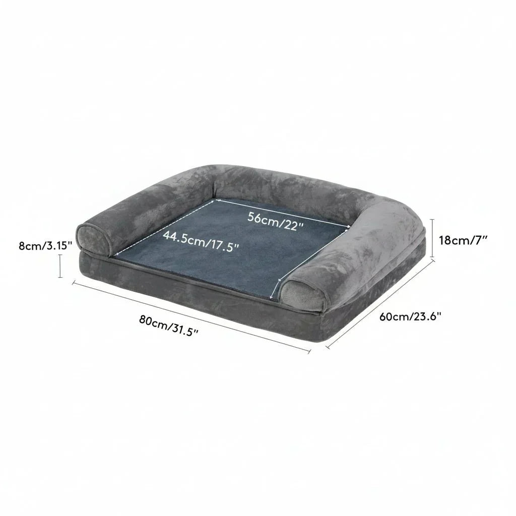 SereneRest Premium Orthopedic Dog Couch Bed