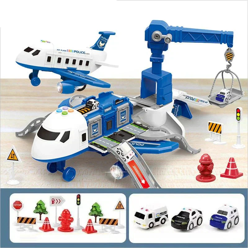SkyHarmony Musical Stretchable Airplane Adventure Toy