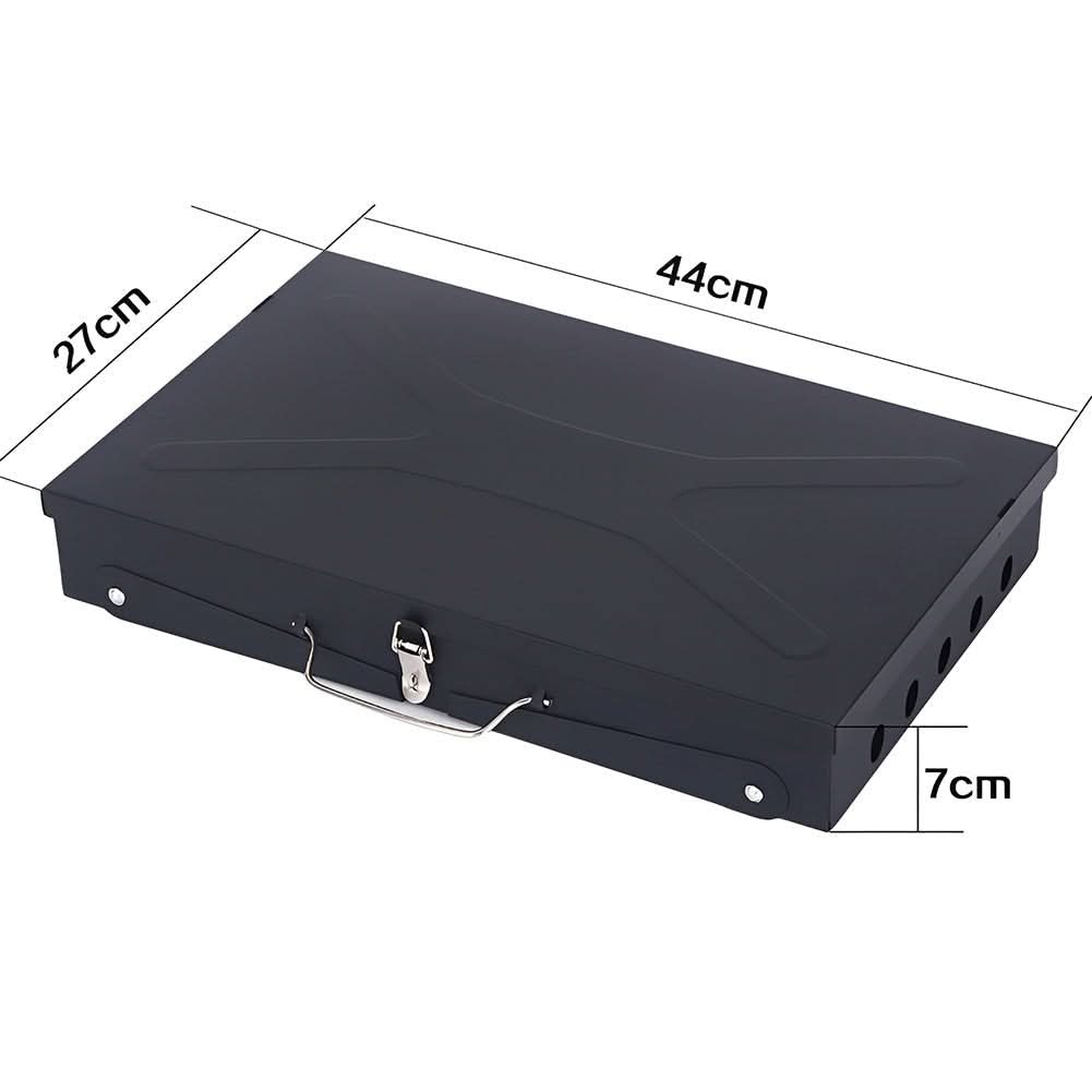EcoGrill Portable Steel Barbecue for Outdoor Adventures