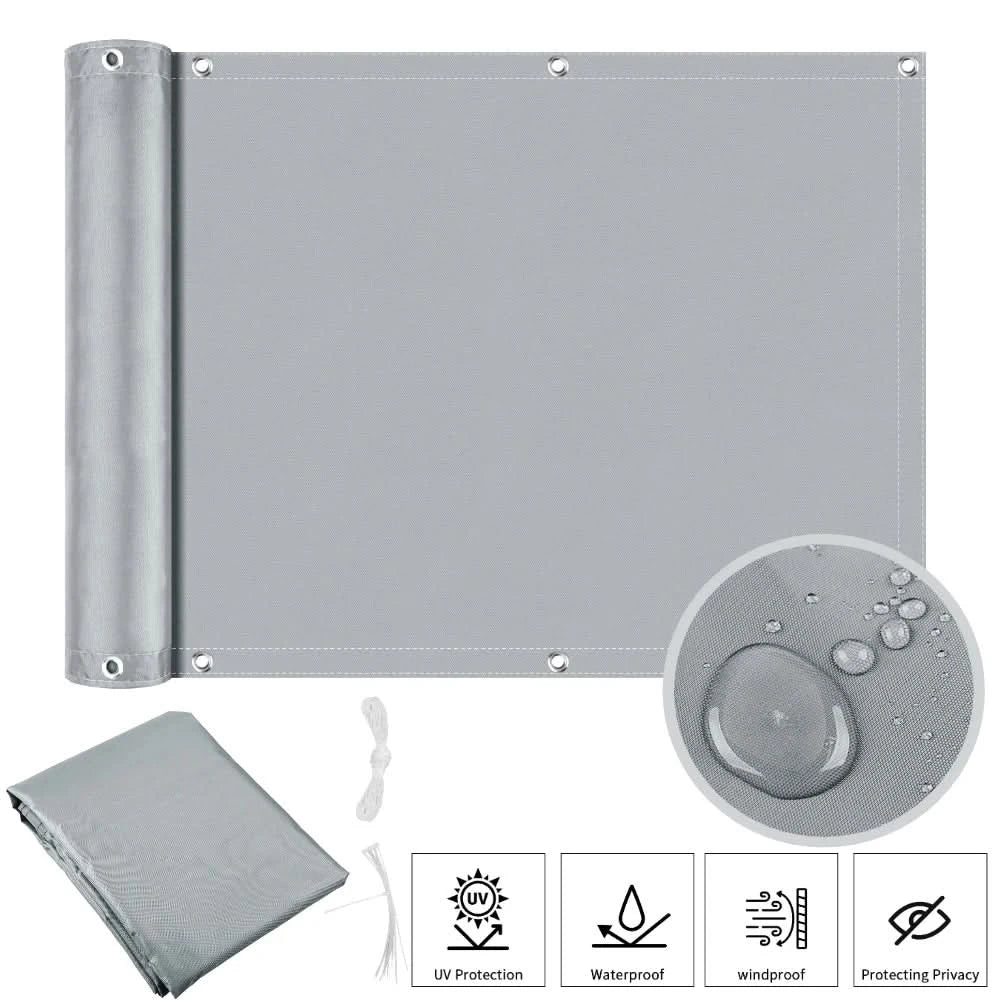 GardenGuard Outdoor Privacy Screen with UV and Weather Protection