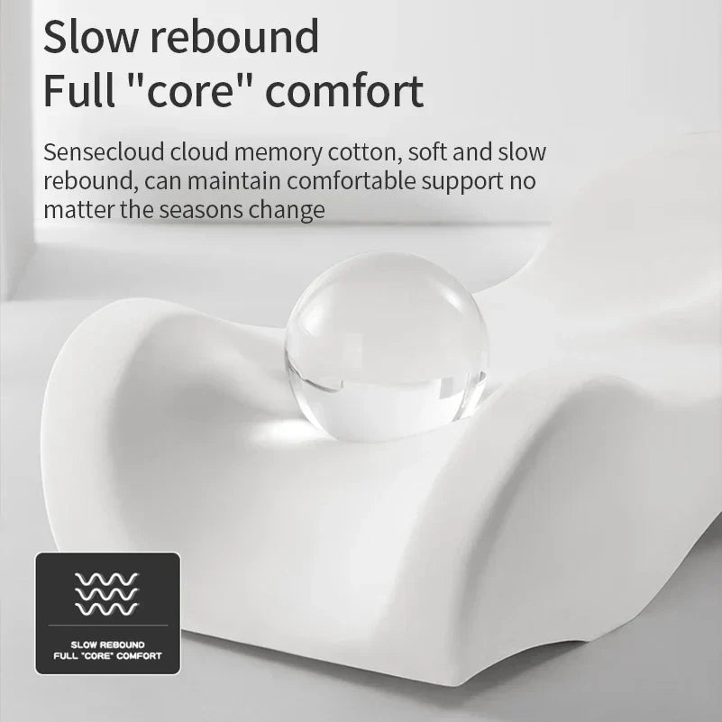 ComfyDrive Memory Foam Car Neck & Back Support System