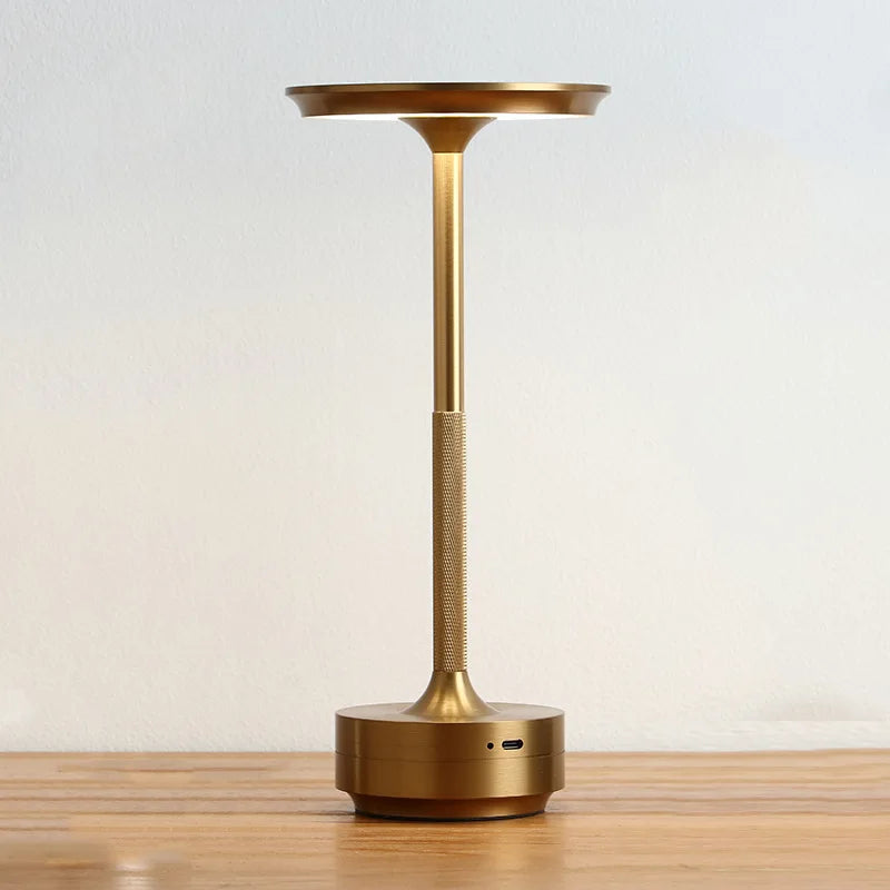 Sleek Touch-Controlled Rechargeable LED Table Lamp