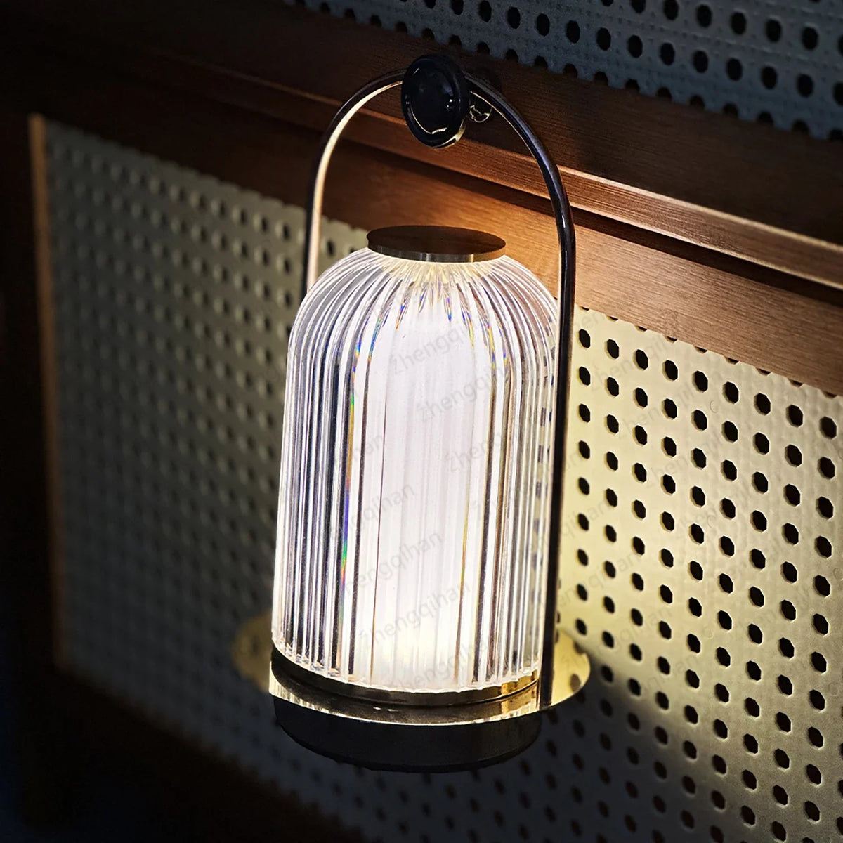 Rechargeable Touch-Control LED Crystal Lamp for Any Space