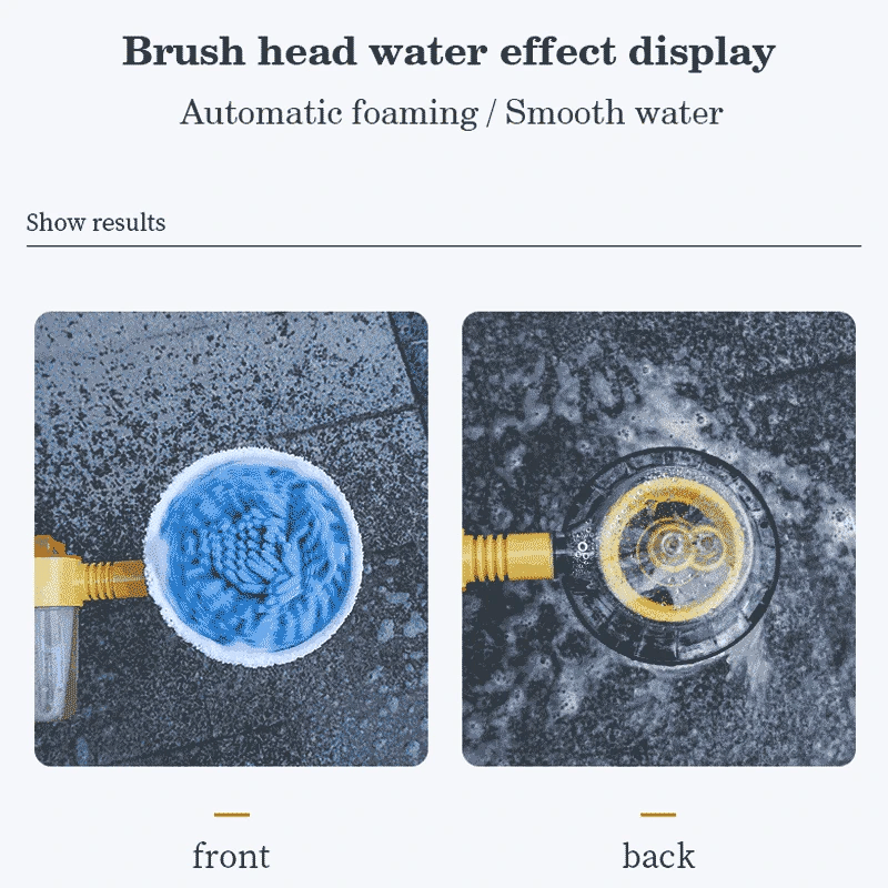 EcoWash 360 Complete Car Cleaning Kit with Rotating Brush
