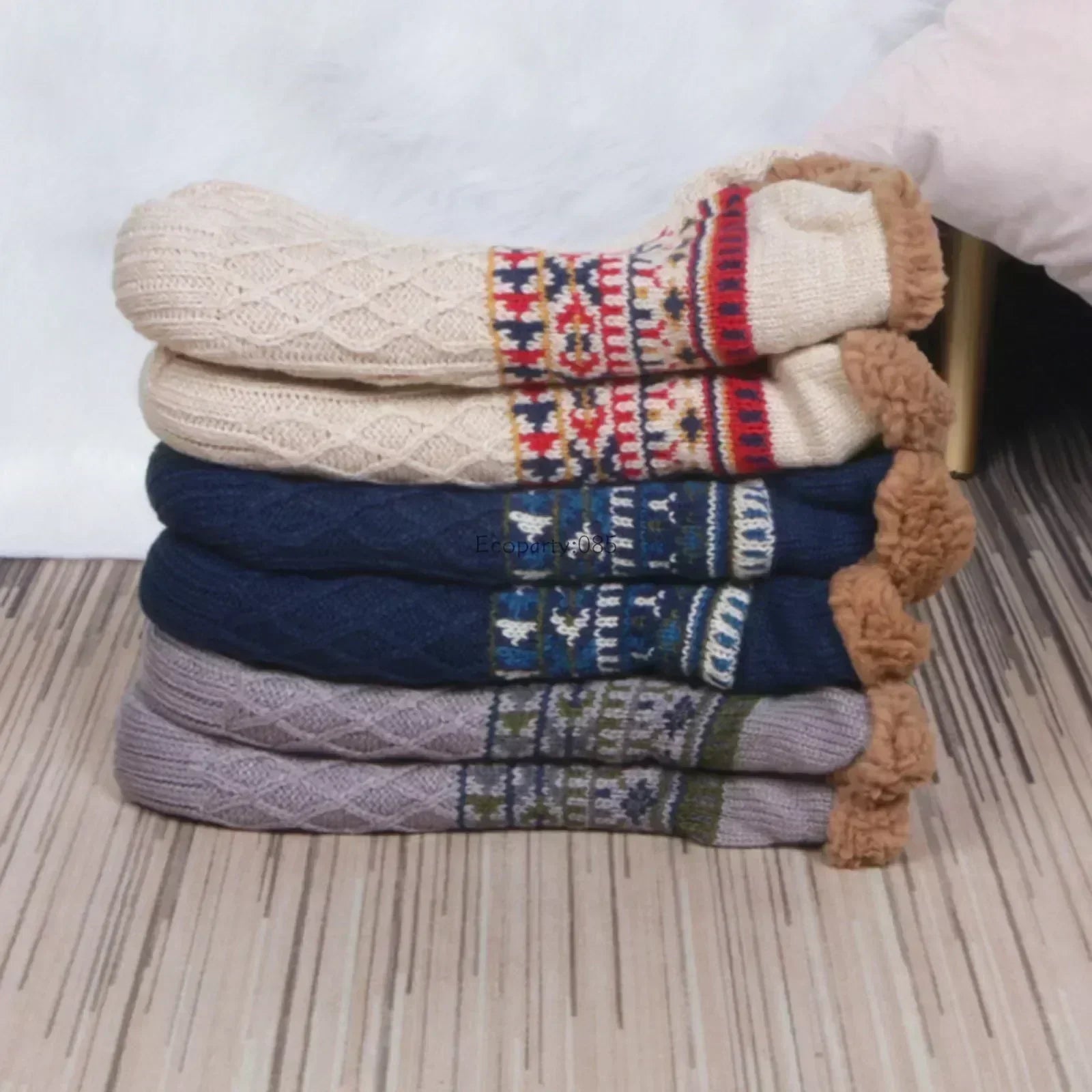 UltraSoft Thermal Lounge Socks for Ultimate Cozy Comfort
