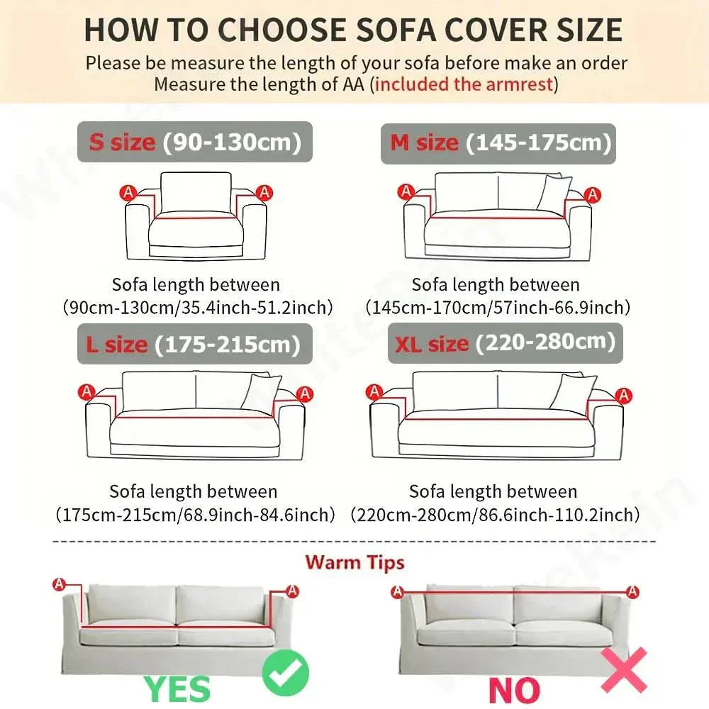 UltimateComfort Non-Slip Sofa Protector for Effortless Living