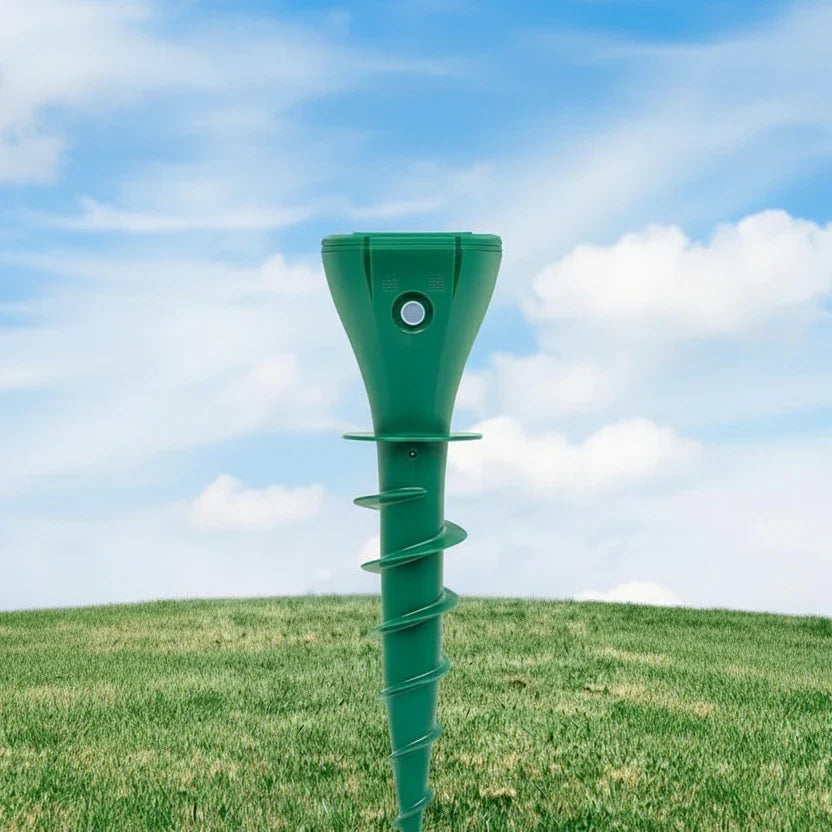EcoShield Solar Pest Repeller with Vibrational Technology