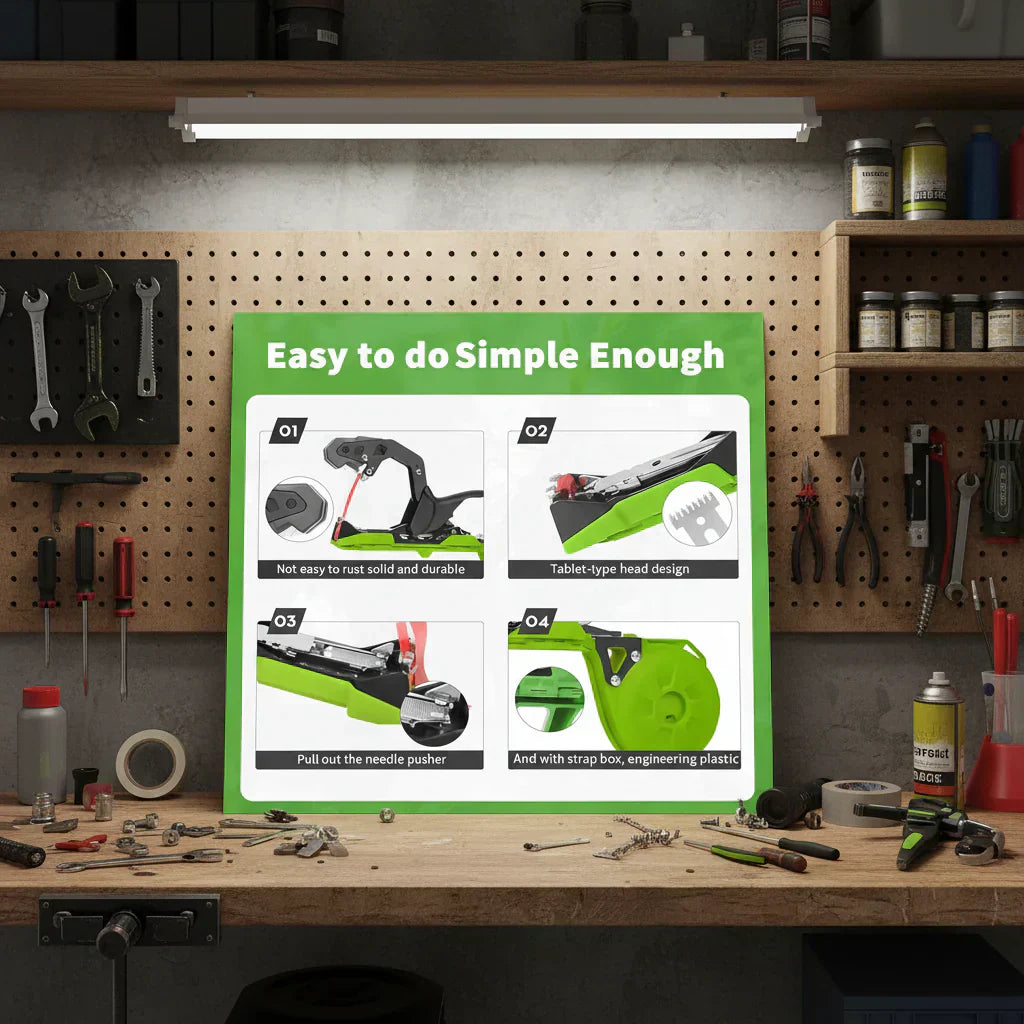 GardenGrip Pro Plant Support Tool for Effortless Tying