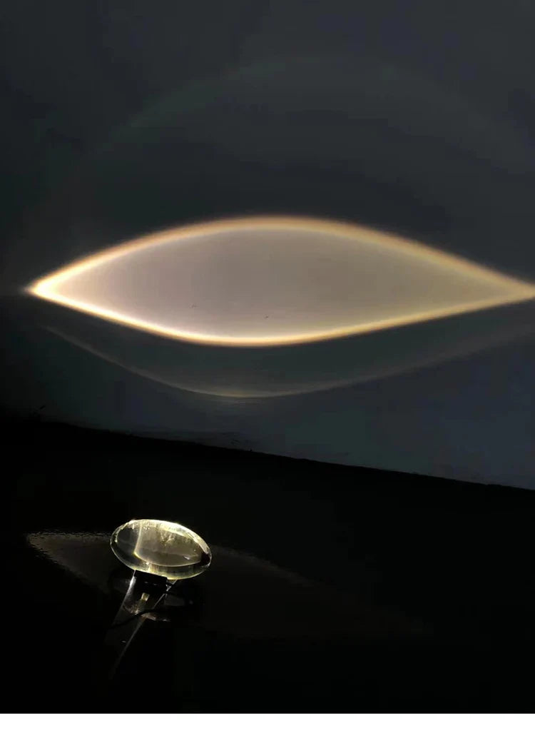 Sleek LED Crystal Egg Lamp for Elegant Home Ambiance
