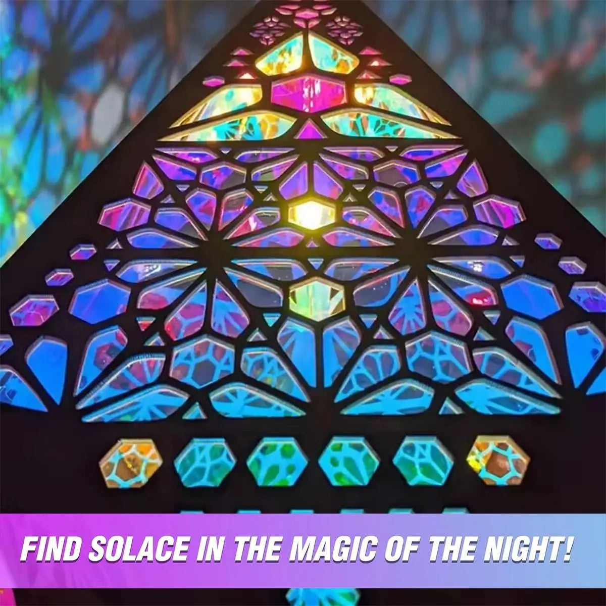 Vivid Illumination: 3D Projection USB Lamp for Home & Events