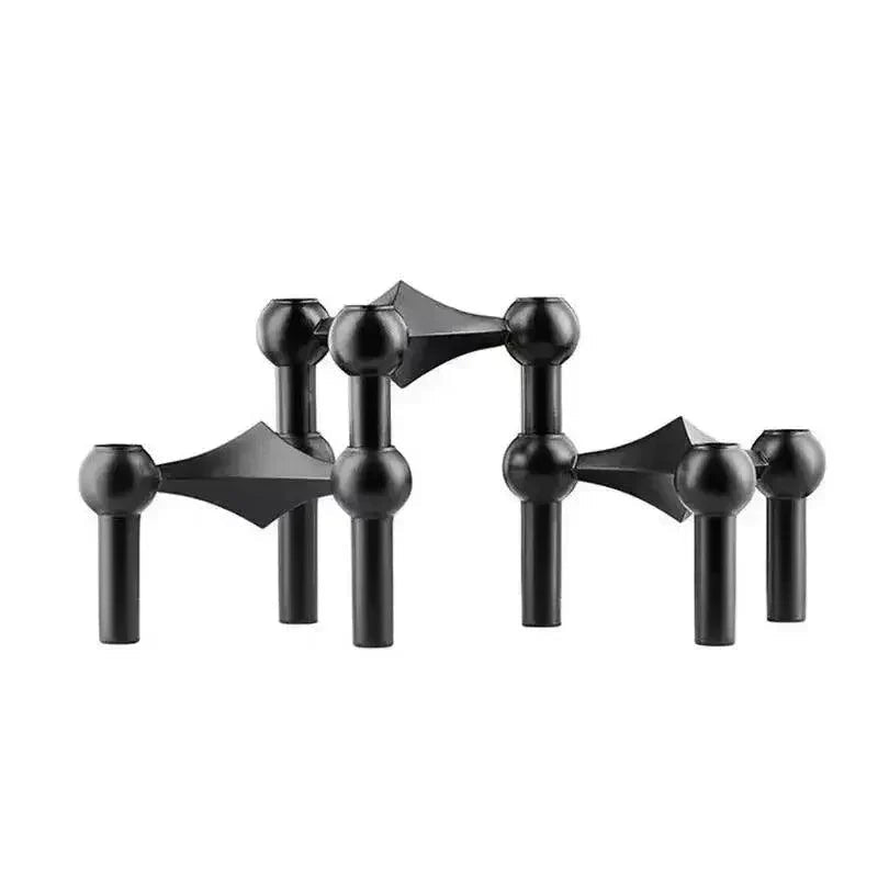 Sleek Geometric Candle Holder – A Modern Touch for Your Home