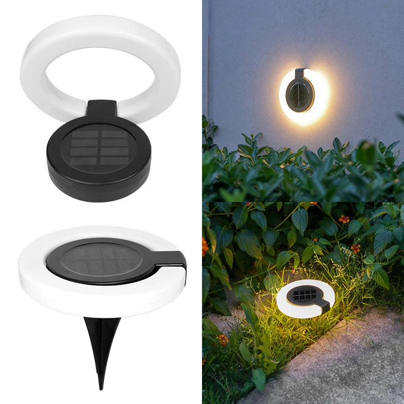 Adjustable 360° Lamp Head Solar Outdoor Light for Gardens