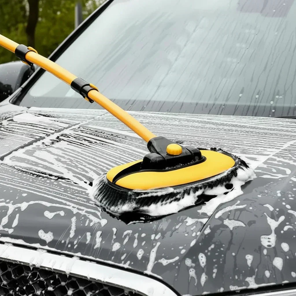 UltraReach Extendable Car Cleaning Mop with Pivoting Head