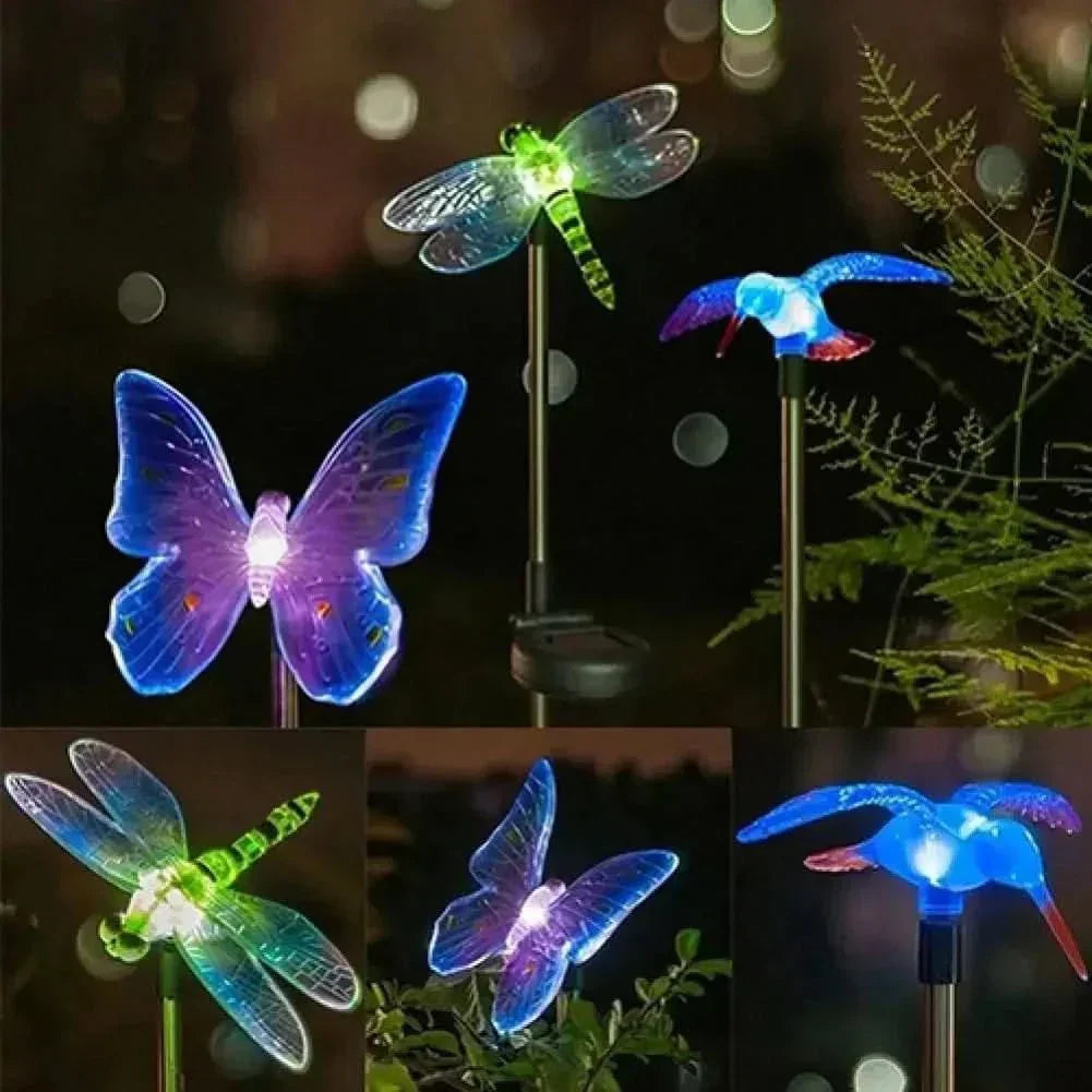 SolarBlossom Butterfly Solar Garden Light for Outdoor Elegance