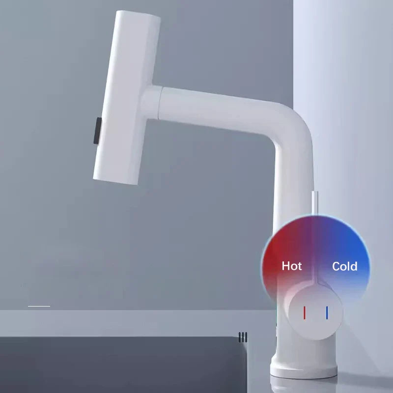 Versatile Kitchen Faucet with Digital Temperature Readout