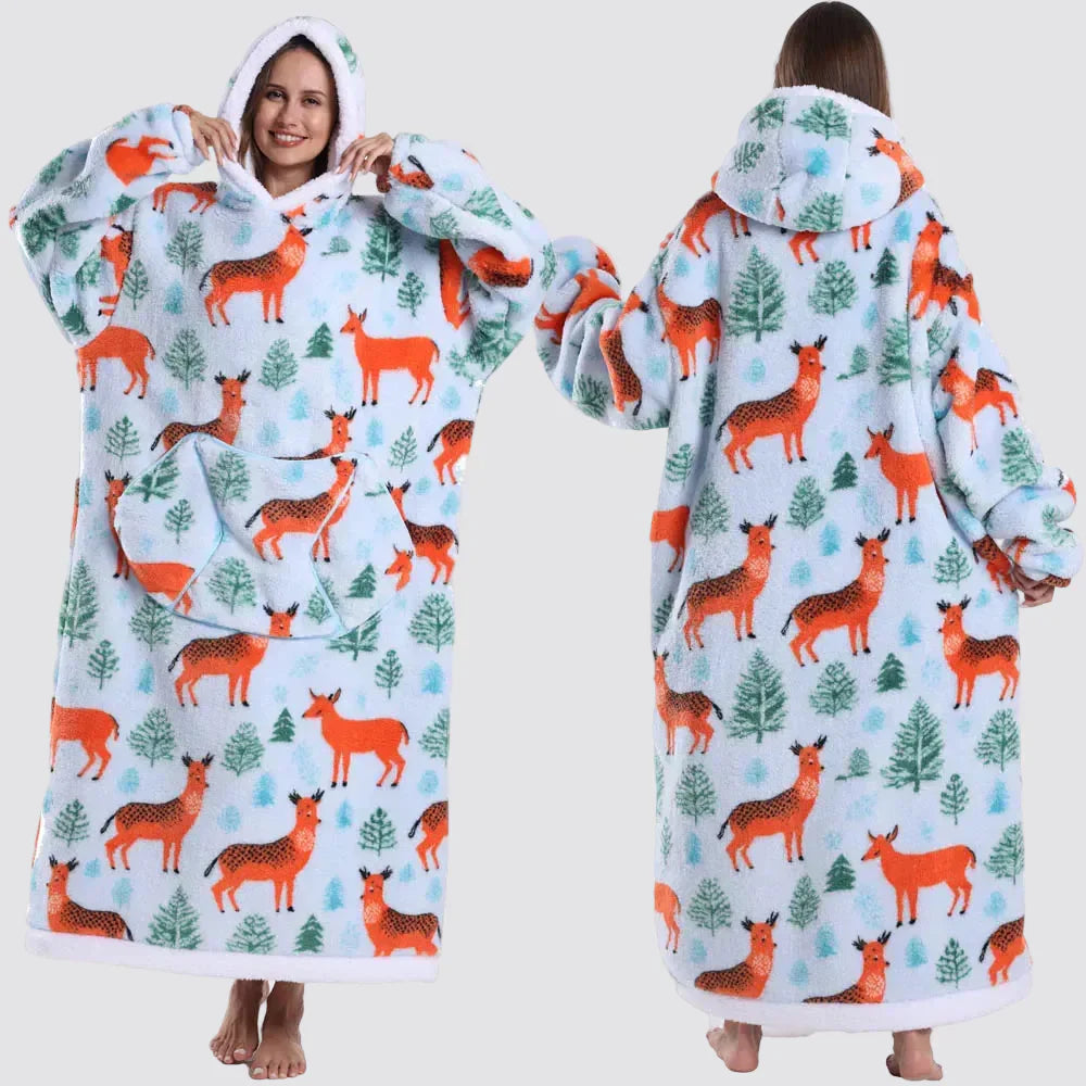 Luxurious Oversized Hoodie Blanket for Ultimate Comfort