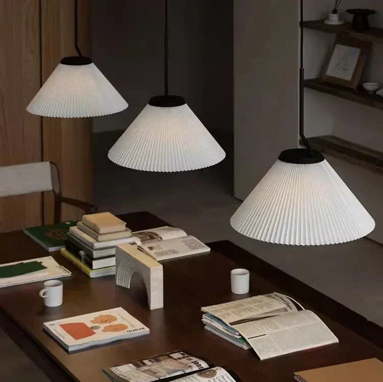 Luxe Cream Textured Pendant Light for Cozy Interiors